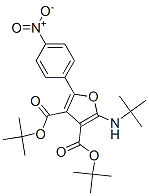 3,4-Furandicarboxylic  acid,  2-[(1,1-dimethylethyl)amino]-5-(4-nitrophenyl)-,  bis(1,1-dimethylethyl)  ester  (9CI) CAS#: 863311-19-7