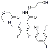 3,4-difluoro-2-(2-fluoro-4-iodophenylaMino)-N-(2-hydroxyethoxy)-5-((3-oxoMorpholino)Methyl)benzaMide CAS#: 874101-00-5