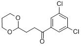 3',5'-DICHLORO-3-(1,3-DIOXAN-2-YL)-PROPIOPHENONE CAS#: 884504-49-8