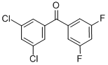 3,5-DICHLORO-3',5'-DIFLUOROBENZOPHENONE CAS#: 844885-17-2