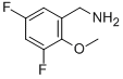 3,5-DIFLUORO-2-METHOXYBENZYLAMINE CAS#: 886502-00-7
