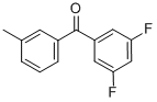 3,5-DIFLUORO-3'-METHYLBENZOPHENONE CAS#: 844885-06-9
