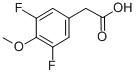 3,5-DIFLUORO-4-METHOXYPHENYLACETIC ACID CAS#: 886498-74-4