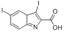 3,5-DIIODO-3AH-INDOLE-2-CARBOXYLIC ACID CAS#: 866149-84-0