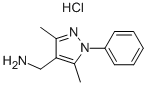 (3,5-DIMETHYL-1-PHENYL-1H-PYRAZOL-4-YL)METHYLAMINE HYDROCHLORIDE CAS#: 879896-52-3