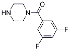 (3,5-Difluorophenyl)(1-piperazinyl)methanone CAS#: 874942-08-2
