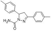 3,5-Dip-tolyl-4,5-dihydro-1H-pyrazole-1-carboxamide CAS#: 885269-78-3