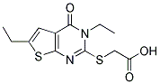 (3,6-DIETHYL-4-OXO-3,4-DIHYDRO-THIENO[2,3-D ]PYRIMIDIN-2-YLSULFANYL)-ACETIC ACID CAS#: 886500-17-0