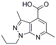 3,6-DIMETHYL-1-PROPYL-1 H-PYRAZOLO[3,4-B ]PYRIDINE-4-CARBOXYLIC ACID CAS#: 886503-39-5