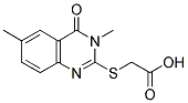 (3,6-DIMETHYL-4-OXO-3,4-DIHYDRO-QUINAZOLIN-2-YLSULFANYL)-ACETIC ACID CAS#: 886500-82-9
