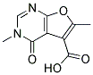 3,6-DIMETHYL-4-OXO-3,4-DIHYDROFURO[2,3-D]PYRIMIDINE-5-CARBOXYLIC ACID CAS#: 872319-72-7