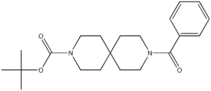 3,9-Diazaspiro[5.5]undecane-3-carboxylic acid, 9-benzoyl-, 1,1-dimethylethyl ester CAS#: 851322-37-7