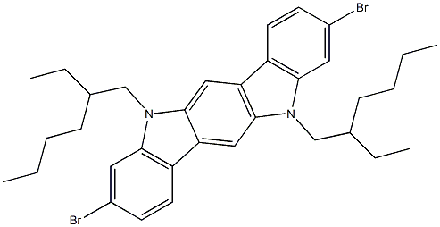 3,9-DibroMo-5,11-bis(2-ethylhexyl)-5,11-dihydroindolo[3,2-b]carbazole CAS#: 882066-04-8