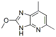 3H-Imidazo[4,5-b]pyridine,  2-methoxy-5,7-dimethyl- CAS#: 863877-91-2