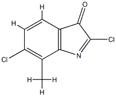3H-Pseudoindol-3-one,  2,6-dichloro-7-methyl-  (5CI) CAS#: 857229-04-0