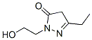 3H-Pyrazol-3-one,  5-ethyl-2,4-dihydro-2-(2-hydroxyethyl)- CAS#: 866472-81-3