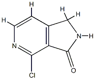 3H-Pyrrolo[3,4-c]pyridin-3-one, 4-chloro-1,2-dihydro- CAS#: 853577-50-1