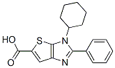 3H-Thieno[2,3-d]imidazole-5-carboxylic  acid,  3-cyclohexyl-2-phenyl- CAS#: 874571-87-6