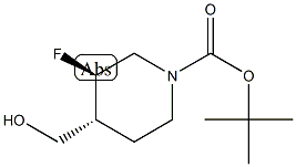 (3S,4S)-rel-1-Boc-3-fluoro-4-(hydroxyMethyl)piperidine CAS#: 882033-94-5