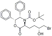 (3S,5S,6R)-3-[(3R)-4-BroMo-3-hydroxybutyl]-2-oxo-5,6-diphenyl-4-Morpholinecarboxylic Acid tert-Butyl Ester CAS#: 869111-53-5