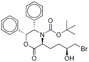 (3S,5S,6R)-3-[(3S)-4-BroMo-3-hydroxybutyl]-2-oxo-5,6-diphenyl-4-Morpholinecarboxylic Acid tert-Butyl Ester CAS#: 869111-54-6