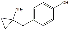 4-((1-AMinocyclopropyl)Methyl)phenol CAS#: 869535-77-3