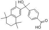 4-[1-Hydroxy-1-(5,6,7,8-tetrahydro-3,5,5,8,8-pentamethyl-2-naphthalenyl)ethyl]benzoic acid CAS#: 852524-20-0
