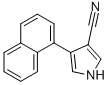 4-(1-NAPHTHALENYL)-1H-PYRROLE-3-CARBONITRILE CAS#: 852510-51-1