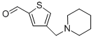 4-(1-PIPERIDINYLMETHYL)-2-THIOPHENECARBALDEHYDE CAS#: 893745-85-2