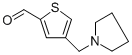 4-(1-PYRROLIDINYLMETHYL)-2-THIOPHENECARBALDEHYDE CAS#: 893745-81-8