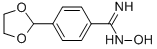 4-(1,3-DIOXOLAN-2-YL)-N-HYDROXYBENZENECARBOXIMIDAMIDE CAS#: 852691-00-0