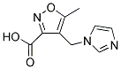 4-(1H-IMIDAZOL-1-YLMETHYL)-5-METHYLISOXAZOLE-3-CARBOXYLIC ACID CAS#: 893751-88-7