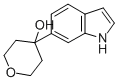 4-(1H-INDOL-6-YL)-TETRAHYDRO-PYRAN-4-OL CAS#: 885273-47-2