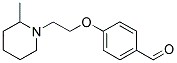 4-[2-(2-METHYL-PIPERIDIN-1-YL)-ETHOXY]-BENZALDEHYDE CAS#: 883543-05-3