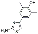 4-(2-AMINO-1,3-THIAZOL-4-YL)-2,6-DIMETHYLBENZENOL CAS#: 863305-85-5