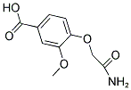 4-(2-AMINO-2-OXOETHOXY)-3-METHOXYBENZOIC ACID CAS#: 869464-82-4