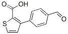 4-(2-Carboxythiophen-3-yl)benzaldehyde CAS#: 851340-17-5