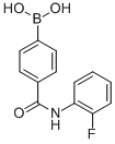 4-(2-FLUOROPHENYLCARBAMOYL)PHENYLBORONIC ACID CAS#: 874288-06-9