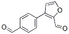 4-(2-Formylfuran-3-yl)benzaldehyde CAS#: 885465-98-5