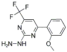 [4-(2-METHOXY-PHENYL)-6-TRIFLUOROMETHYL-PYRIMIDIN-2-YL]-HYDRAZINE CAS#: 861440-88-2