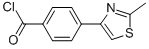4-(2-METHYL-1,3-THIAZOL-4-YL)BENZOYL CHLORIDE CAS#: 857283-93-3