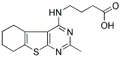 4-(2-METHYL-5,6,7,8-TETRAHYDRO-BENZO[4,5]THIENO-[2,3-D]PYRIMIDIN-4-YLAMINO)-BUTYRIC ACID CAS#: 886499-90-7
