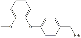 4-(2-Methoxyphenoxy)benzyl amine CAS#: 893752-93-7