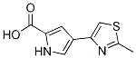 4-(2-Methylthiazol-4-yl)-1H-pyrrole-2-carboxylic acid CAS#: 871547-64-7