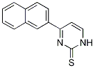 4-(2-Naphthyl)pyrimidine-2(1H)-thione CAS#: 832740-99-5