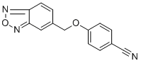 4-(2,1,3-BENZOXADIAZOL-5-YLMETHOXY)BENZONITRILE CAS#: 845266-25-3