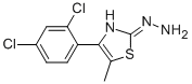 4-(2,4-DICHLOROPHENYL)-5-METHYL-2(3H)-THIAZOLONE HYDRAZONE CAS#: 886494-23-1