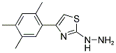[4-(2,4,5-TRIMETHYL-PHENYL)-THIAZOL-2-YL]-HYDRAZINE CAS#: 886494-89-9
