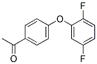 4'-(2,5-DIFLUOROPHENOXY)ACETOPHENONE CAS#: 886497-69-4