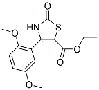 4-(2,5-DIMETHOXY-PHENYL)-2-OXO-2,3-DIHYDRO-THIAZOLE-5-CARBOXYLIC ACID ETHYL ESTER CAS#: 886497-78-5